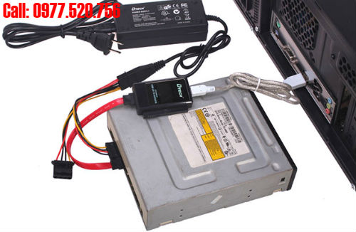 Cáp chuyển đổi USB 2.0 to SATA + IDE  Dtech DT-8003A